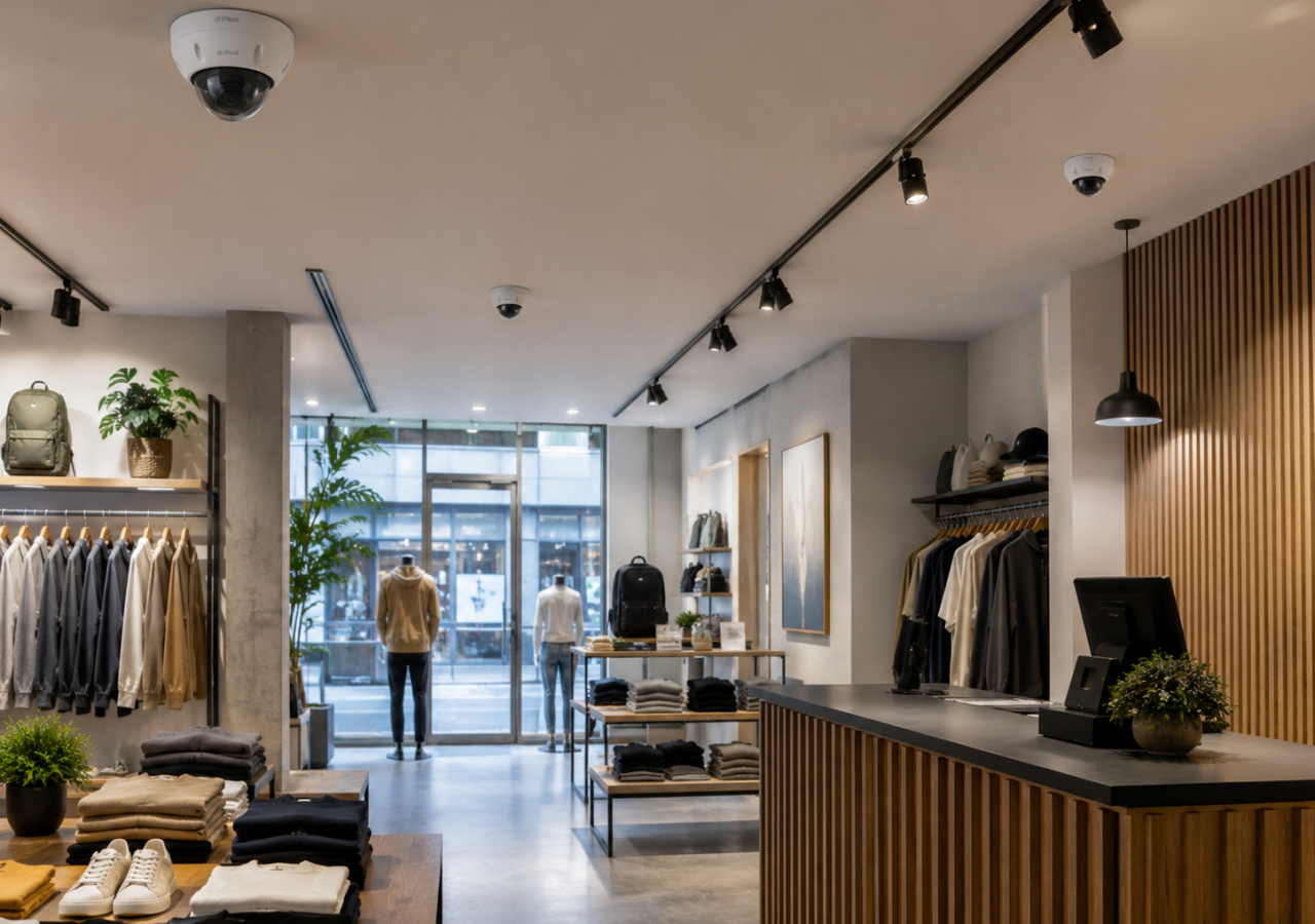 Vidéosurveillance pour commerces et magasins à Paris et en Île-de-France